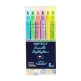 Writech W-822 Silinebilir Pastel 6 Renk Fosforlu Kalem