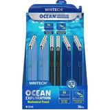 Writech Wrıtech W-5144 Ocean 0,7mm Versatil Kalem - 36'lı Stand