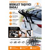 WROSE BİSİKLET TAŞIYICI BAGAJ 2 BİSİKLET KAPASİTELİ PORTATİF SÖK-TAKLI
