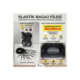 WROSE ELASTİK BAGAJ FİLESİ 40X40CM --> 90X90CM