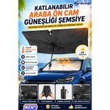 WROSE RENAULT FLUENCE 2015 UYUMLU ÖN CAM GÜNEŞLİK ŞEMSİYE | PRATİK | UV KORUMA | KILIFLI