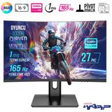 Wrp27-165-B 27" 165Hz 1Ms Rgb 1000R Curved (Hdmı + Display Port) Freesync + G-Sync Fhd Oyuncu Monitörü