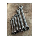Wrt Çift Taraflı Cırcır Kombine Anahtar Seti Cır Cır Anahtar Set 6pcs - 6 PARÇA - Nikel