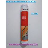 Wrt Kahverengi Silikon Yapıştırıcı Güçlü Silikon Kahve Renk 310ML Germany