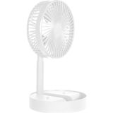 WS-108 Taşınabilir Döner Başlıklı Şarjlı El ve Masaüstü Soğutucu Fan Pervane Vantilatör