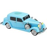 Ws-1934 Nostaljik Araba Görünümlü Bluetooth,Hafıza Kartı,Usb Bellek,Aux Ve Radyo Destekli Hoparlör (Açık Mavi)