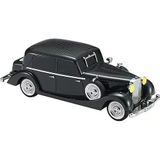 Ws-1934 Nostaljik Araba Görünümlü Bluetooth,Hafıza Kartı,Usb Bellek,Aux Ve Radyo Destekli Hoparlör (Siyah)