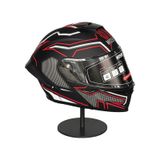 Ws-202 Güneş Gözlüklü Çene Açılır Kask Şeffaf Vizörlü C1 Siyah