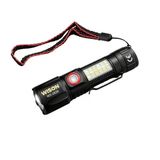Ws-2828 1000 Lümen Mıknatıslı Usb Şarjlı El Feneri