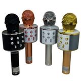 WS-858 Bluetooth Hoparlör Karaoke Mikrofon