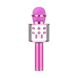 WS-858 Bluetooth Karaoke Mikrofon – Kablosuz Hoparlör, Yankı Efektli, Gürültü Önleyici, 1800 - 10 cm