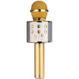 WS-858 Gold Bluetooth Karaoke Mikrofon