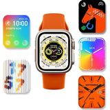 WS28 Ultra 49MM Siri Tansiyon Ateş Nabız Ölçer Akıllı Saat ( Lisinya ) - Çok Renkli - Belirtilmemiş