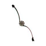 WS2812B Matrix Dijital Yuvarlak Pixel Led 8 Led Halka RGB Led Ayrı Ayrı Adresli Matrix Ekran 5V Dış Çap 28mm İç Çap 13mm