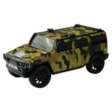 WS590 Model Jeep Araba Tws Müzik Çalar Kolon Bluetooth Hoparlör Speaker 8 Watt Fm Radyo Sd Kart USB - Kamuflaj
