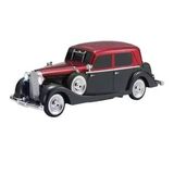 Wster WS-1934 Siyah Kırmızı Pontiac Sedan Diecast Araba Bluetooth Hoparlör
