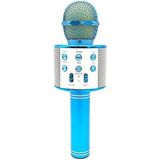 Wster WS-858 Mavi Karaoke Bluetooth Mikrofon