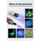 Wt-305 365Nm Mor Ultraviyole El Feneri - Gizli Lekeleri Ve Detayları Ortaya Çıkaran Güçlü Mor Işık
