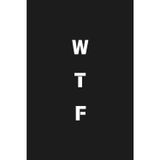 WTF: Funny notebook | Glossy finish | 150 lined pages | Perfect funny gift for coworkers and friends.