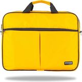 WTX308 Wtxpro serisi 15.6 Inch Uyumlu Su Geçirmez Kumaş Macbook, Laptop , Notebook El Çantası - Sarı