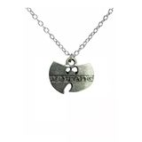 Wu-Tang Metal Kolye – 60 Cm Zincirli Unisex Hip Hop Aksesuar