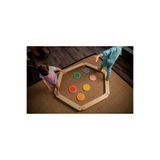 wudie Ahşap Denge Kirişi, Denge Tahtası, Çocuk Aktivite Oyuncağı Wood Balance Beam
