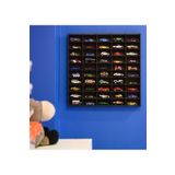 wudie Oyuncak Araba Rafı 50'li,Mobilya,Raf,montessori,Ahşap, (hotwheels Ve Matcbox Arabaları Için)