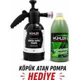 Wühler %95 Cilalı Neon Yeşil Oto Şampuanı 750 Ml+ 🎁 Hediye Köpük Atan Basınçlı Pompa 2 Lt