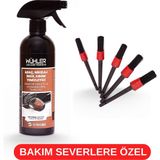 Wühler Araç Nikelaj Inox Krom Temizleyici ve 5 Li Fırça Seti