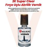 Wulberg Fırçalı Vernik - Küçük Şişe Oto Boya Rötuş Boyası İçin