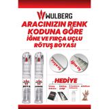Wulberg Oto Boya Koduna Göre Rötuş Boyası - 25 ml, İğne Başlıklı - Rötuş Çeliği Hediyeli + Vernik