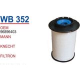 Wunder Wb352 Yakıt Filtresi - Chevrolet Aveo 1.3D Uyumlu