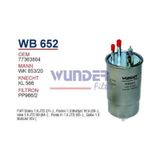 WUNDER WB652 Mazot Filtresi Albea Doblo Fiorino Punto Evo Grande Punto 1.9 Jtd 1.3D Mtj