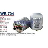 Wunder Wb704 Mazot Filtresi Sprinter 0006 Vaneo Vito 1.7 2.2 61109008052