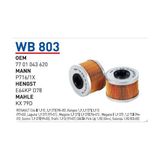 Wunder Wb803 Oem 7701043620 Renault kangoo express C443 Otomobil yakıt filtre dizel fuel filter diesel
