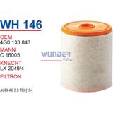 WUNDER WH146 HAVA FİLTRESİ - A6 3.0 TDI (10-)