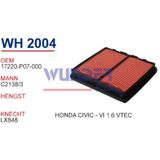 WUNDER WH2004 HAVA FİLTRESİ - HONDA CİVİC V - VI 1,6 VTEC