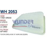WUNDER WH2053 HAVA FİLTRESİ - TOYOTA Corolla Uyumlu D4D 07- AURiS D4D (Ü