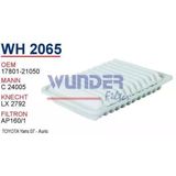 WUNDER WH2065 HAVA FİLTRESİ - Toyota Uyumlu YARiS 07 - AURiS