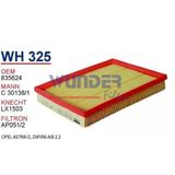 WUNDER WH325 HAVA FİLTRESİ - OPEL ASTRA G - ZAFİRA A / B 2,2
