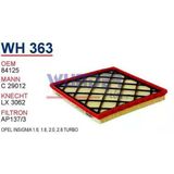 WUNDER WH363 HAVA FİLTRESİ - OPEL İNSİGNİA1,6-1,8-2,0-2,8 Turbo 0