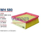 WUNDER WH580 HAVA FİLTRESİ - FORD FİESTA 1.4, 1.6 Tdci 2010 -