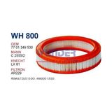 Wunder WH800 Hava Filtresi Renault 9 Renault 11 Renault 19 C25552 Fn0099 MRMOEM-1083813