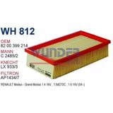WUNDER WH812 HAVA FİLTRESİ - RENAULT CLiO III Y.M