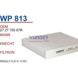 WUNDER WP813 Polen Filtresi CLIO IV 12- Captur 13- / Logan 13- Sandero 13- / Micra K14 16- Karbonlu