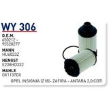 WUNDER WY306 YAĞ FİLTRESİ - OPEL INSIGNIA (Z18)- ZAFİRA - ANTARA