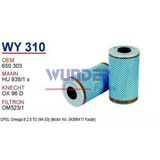 WUNDER WY310 YAĞ FİLTRESİ - OPEL OMEGA B 2.5 TD