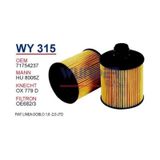 WUNDER WY315 YAĞ FİLTRESİ - OPEL COMBOD 1,6 CDTİ 02/12 --