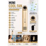 WUNİT Kademeli El Tipi Turbo Fan Soğutucu 5 Saat Kullanım Süresi Taşınabilir Mini Vantilatör Kılıflı Yeni Model Tasarım Şık ve Kompakt
