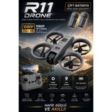 WUNİT R11 Tutacaklı Kumanda Mini Drone HD Kamera Çift Batarya Aktif Tüm Özellikler WİFİ